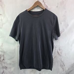 Everlane T Shirt Mens Large Dark Gray Short Sleeve Crew Organic Cotton